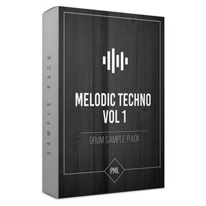 Melodic Techno Drum Sample Pack Vol. 1